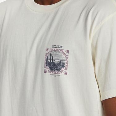  Billabong Crossed Up Tees Erkek Beyaz Tişört