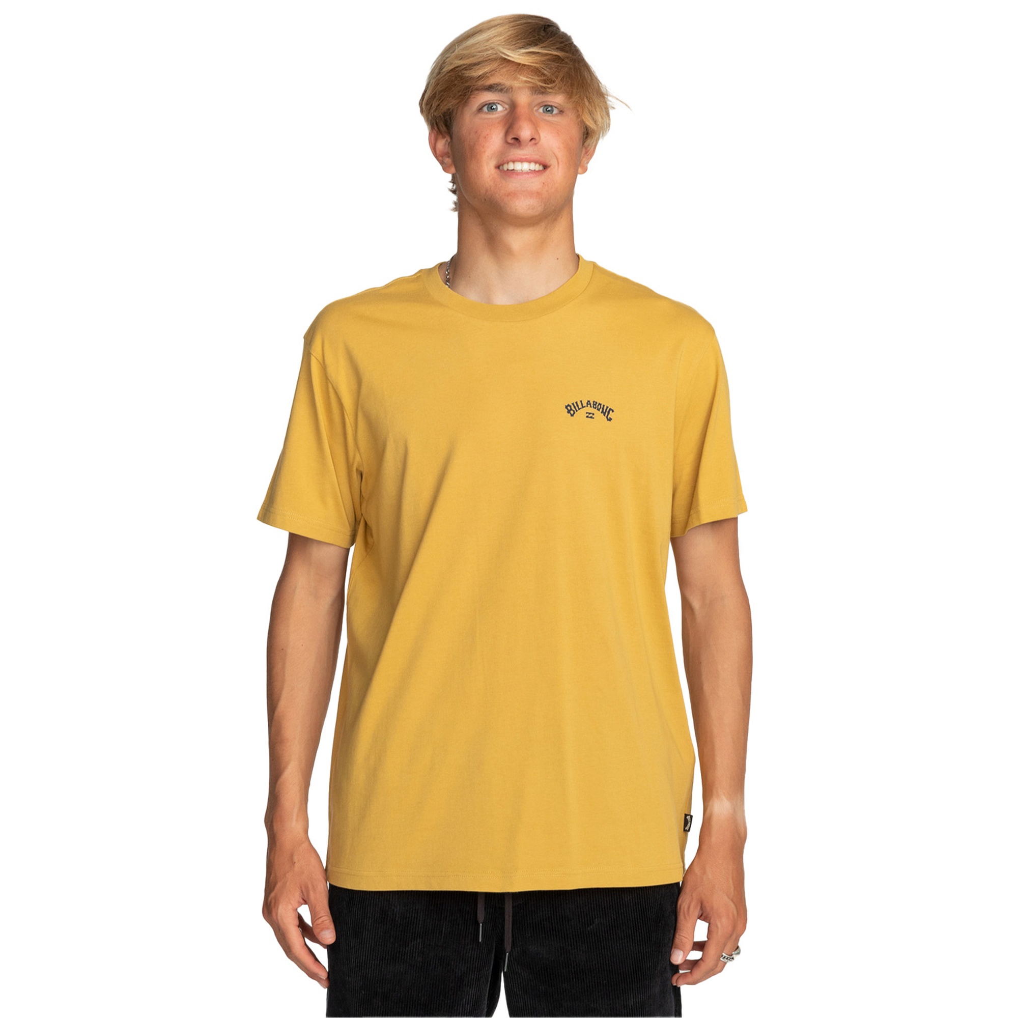 Billabong Arch Wave Erkek Sarı Tişört