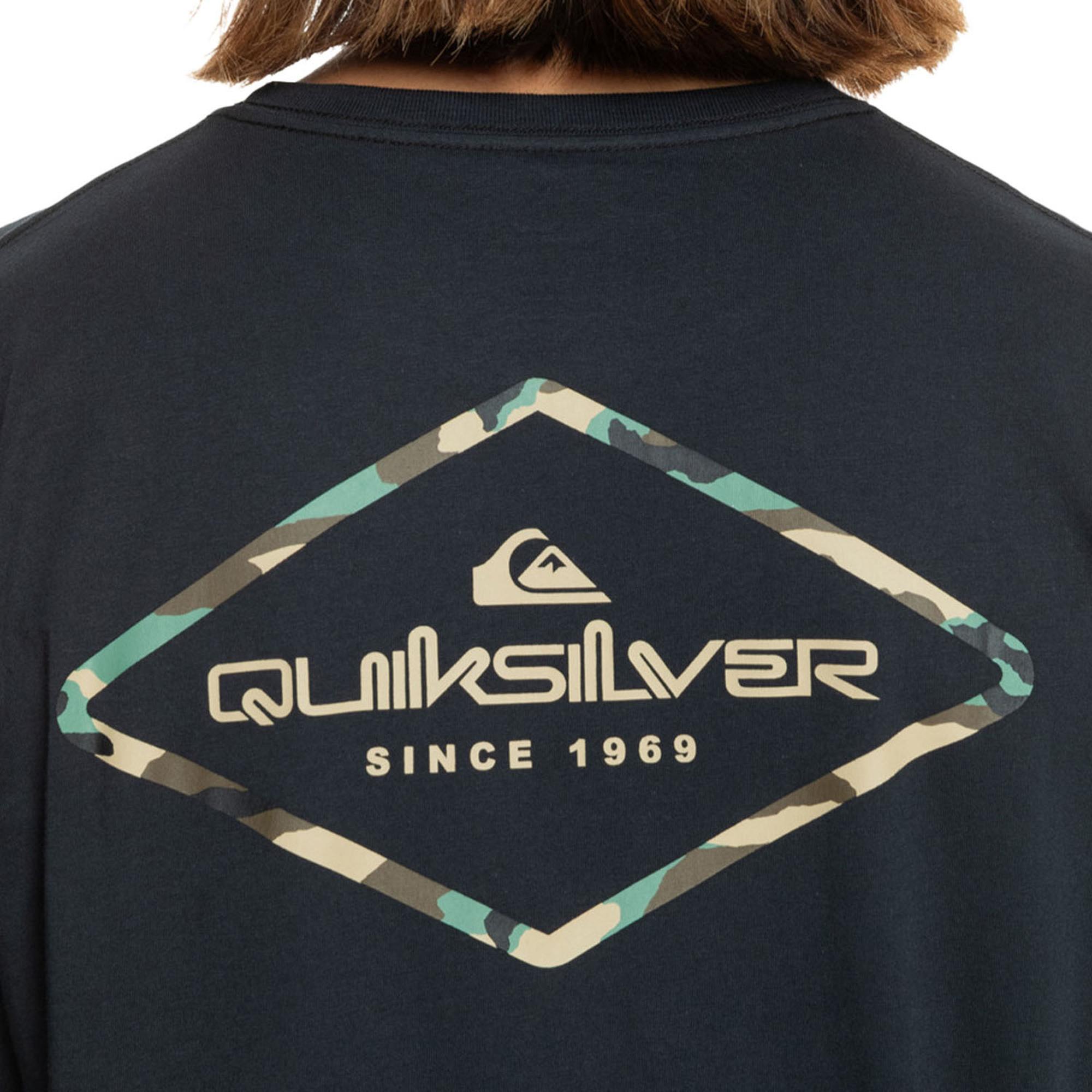 Quiksilver Omni Lock Erkek Siyah Tişört