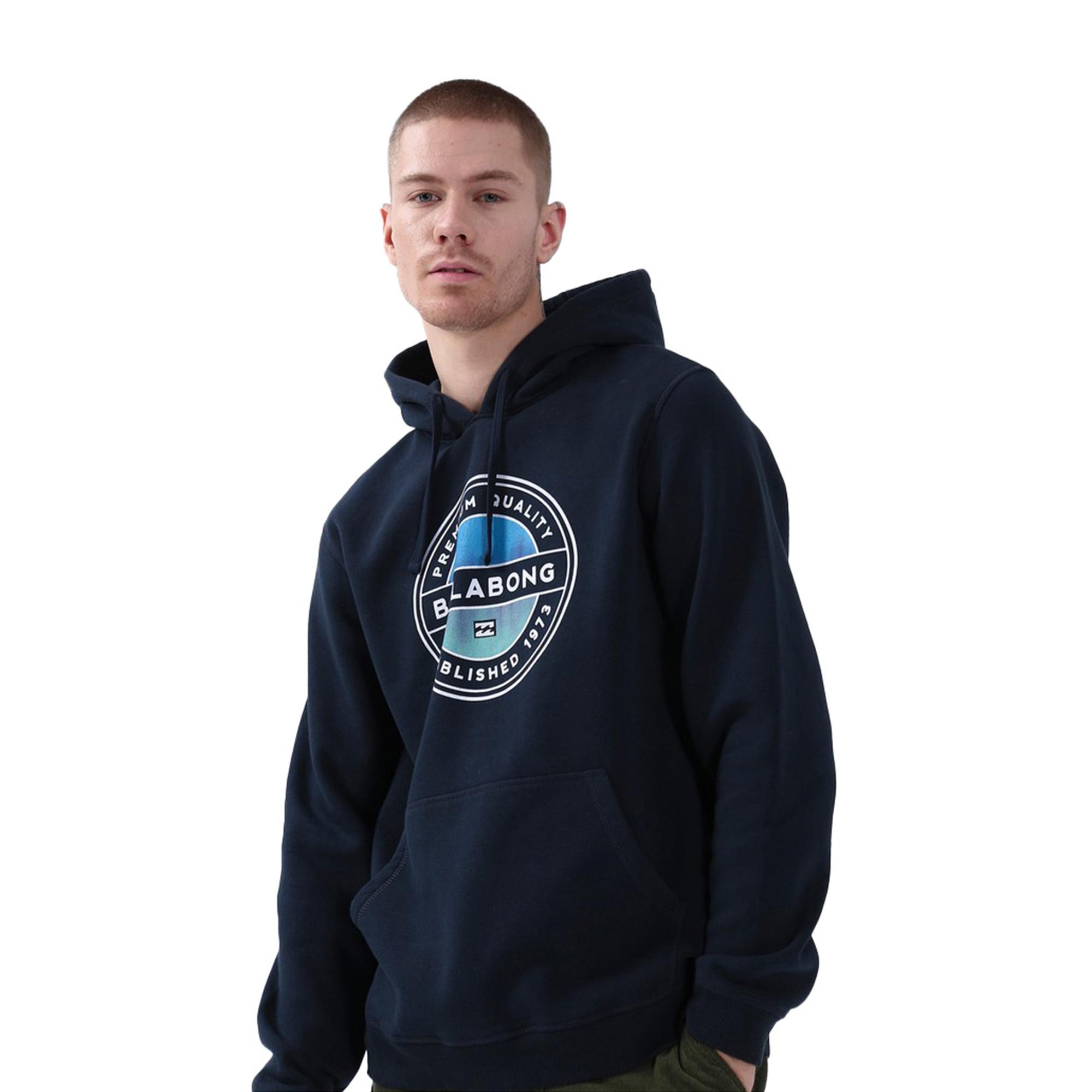 Billabong Rotor Fill Po Erkek Mavi Sweatshirt