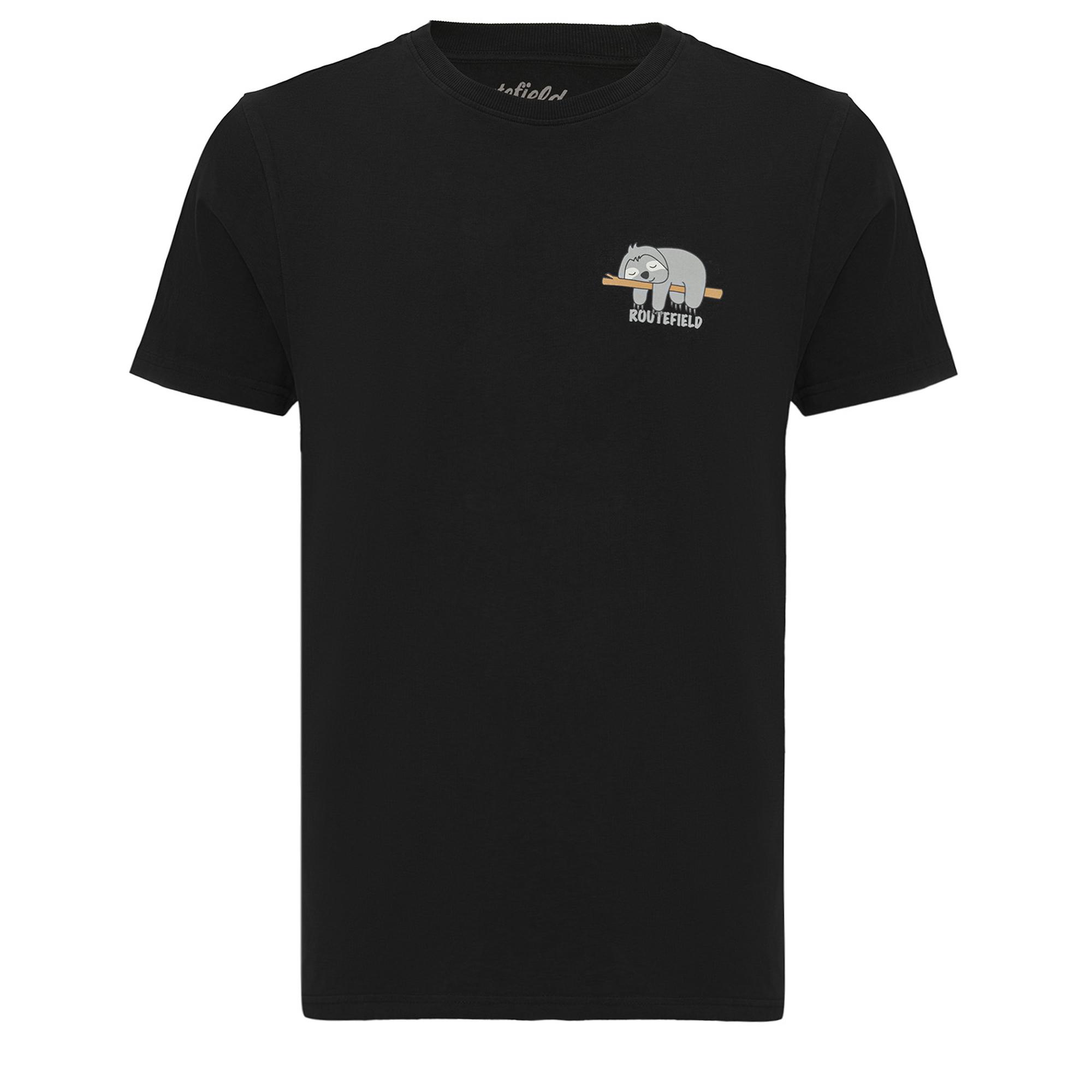 Routefield Torin Erkek Siyah Tişört