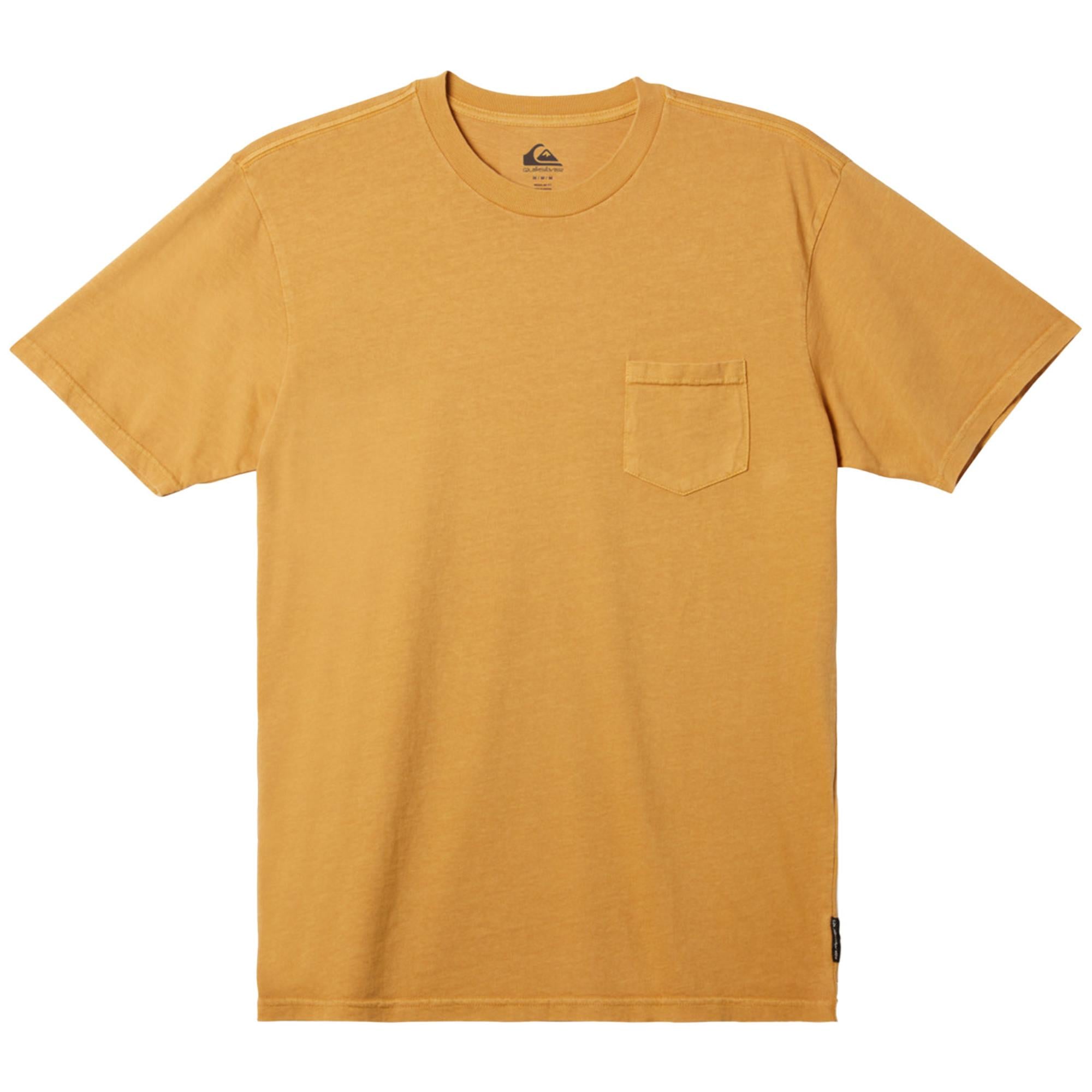 Quiksilver Salt Water Pkt Swp Erkek Sarı Tişört