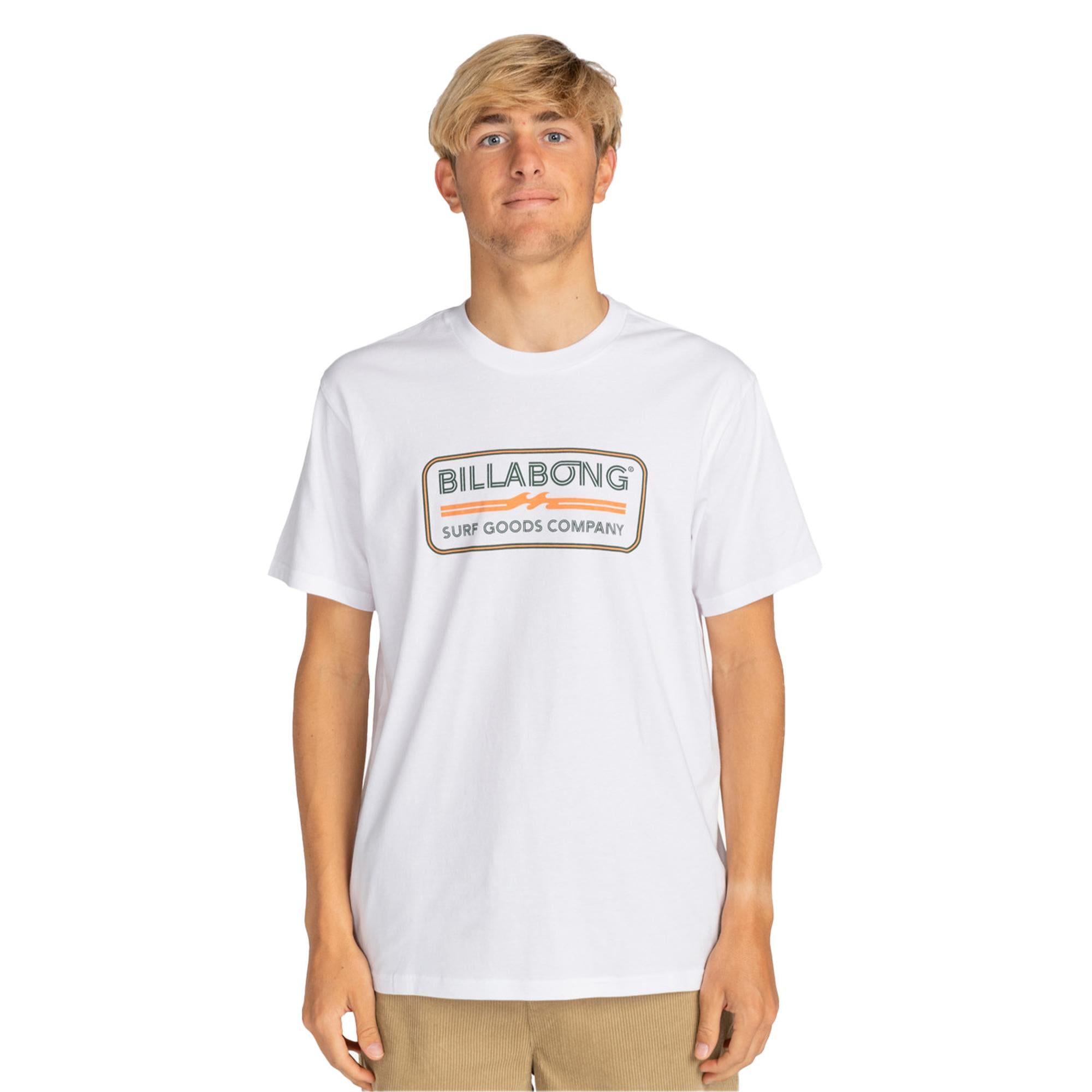 Billabong Trademark Tees Erkek Beyaz Tişört