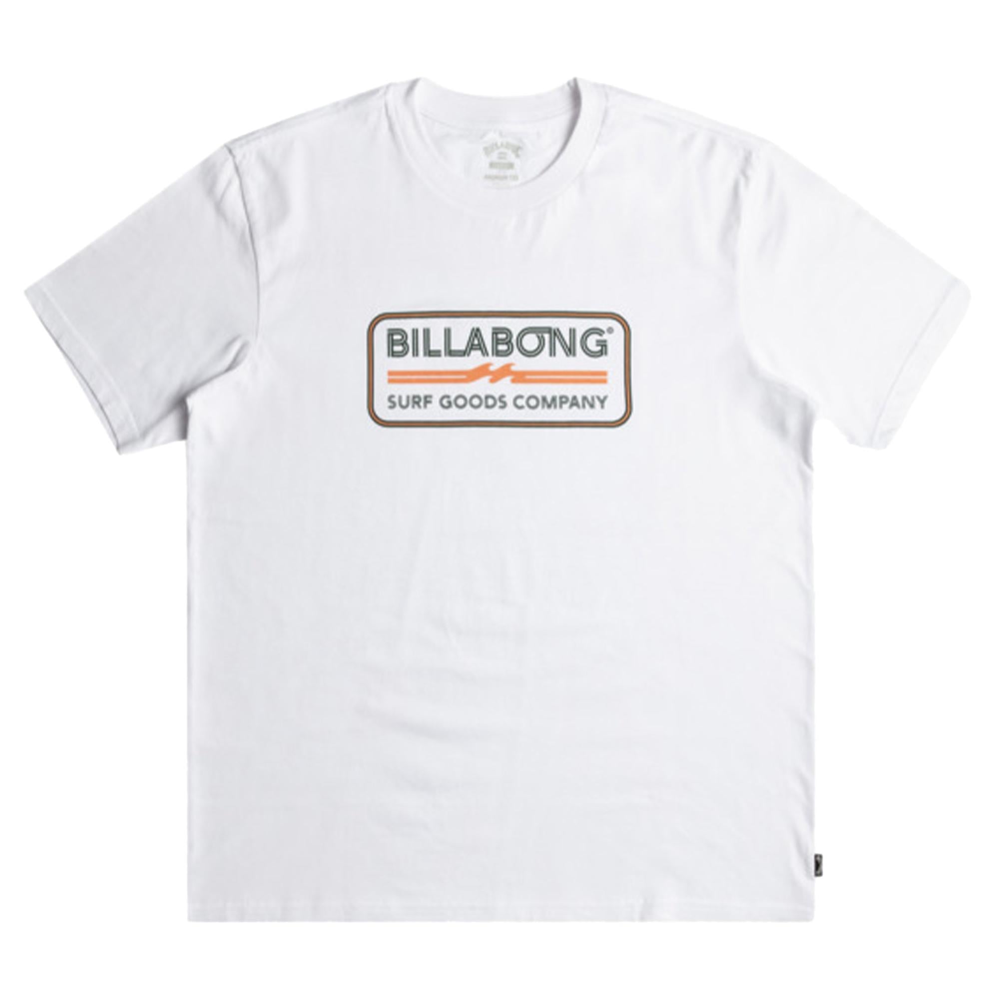 Billabong Trademark Tees Erkek Beyaz Tişört
