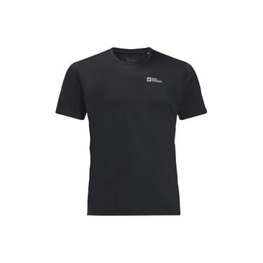  Jack Wolfskin Delgami Erkek Siyah Tişört