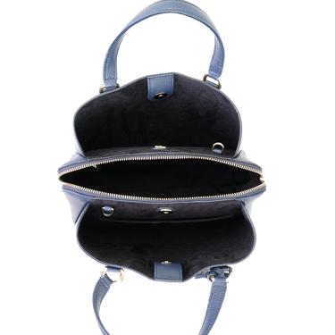  Emil Lacivert Kadın Deri El Çantası