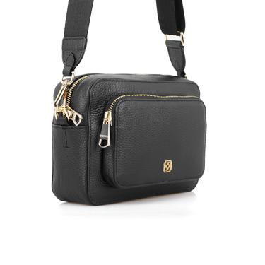  Bingo Siyah Kadın Deri Omuz Çantası