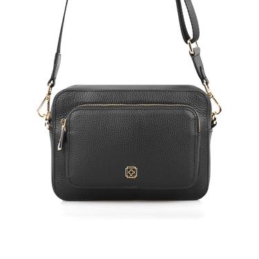  Bingo Siyah Kadın Deri Omuz Çantası