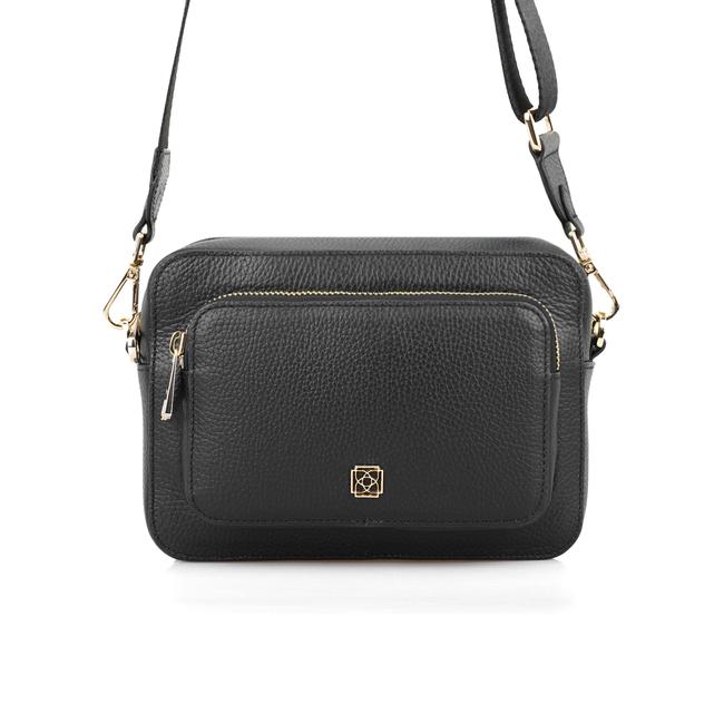  Bingo Siyah Kadın Deri Omuz Çantası