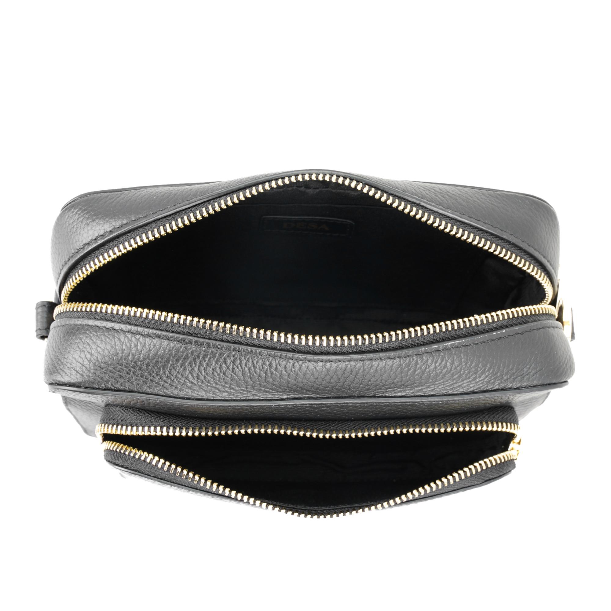 Bingo Siyah Kadın Deri Omuz Çantası