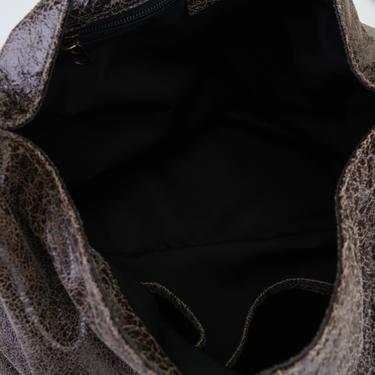  Krista Kahve Kadın Deri Omuz Çantası