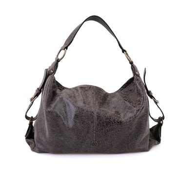  Krista Kahve Kadın Deri Omuz Çantası