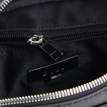  Boss Zair Zip Erkek Siyah Omuz Çantası