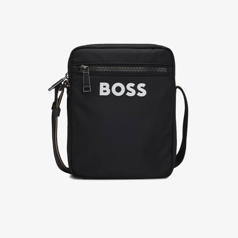  Boss Catch 3.0 Ns Zip Erkek Siyah Omuz Çantası