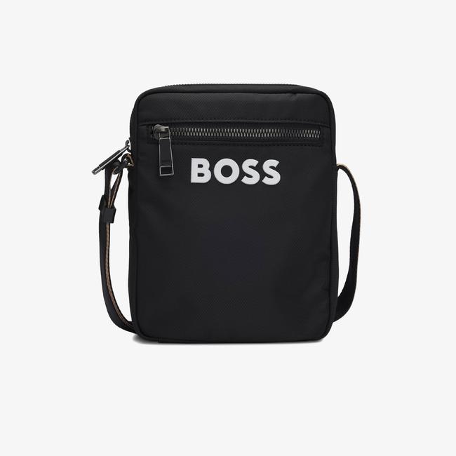  Boss Catch 3.0 Ns Zip Erkek Siyah Omuz Çantası