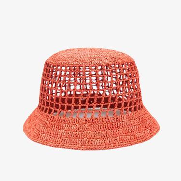  Manebi Kadın Turuncu Şapka