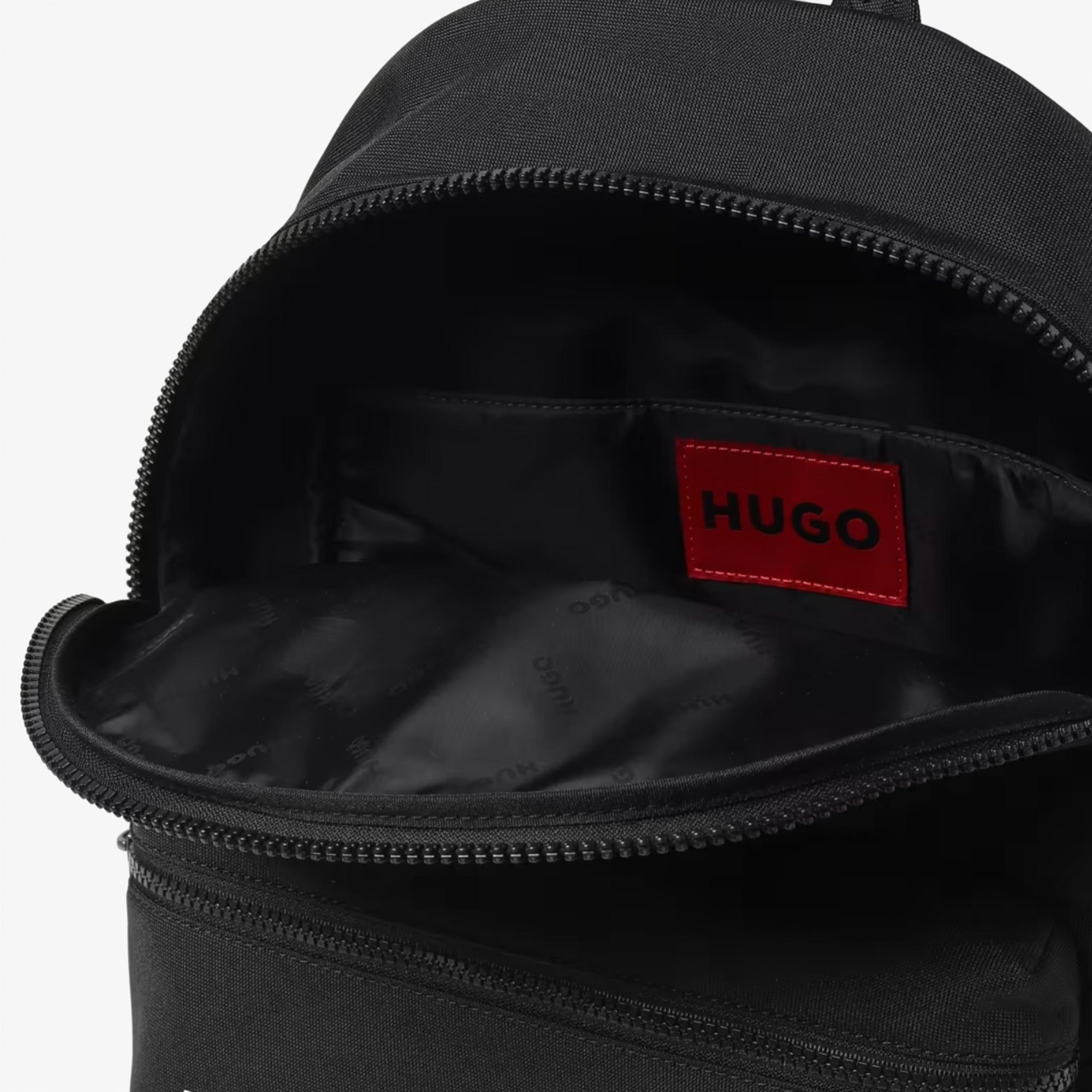 Hugo Erkek Siyah Sırt Çantası