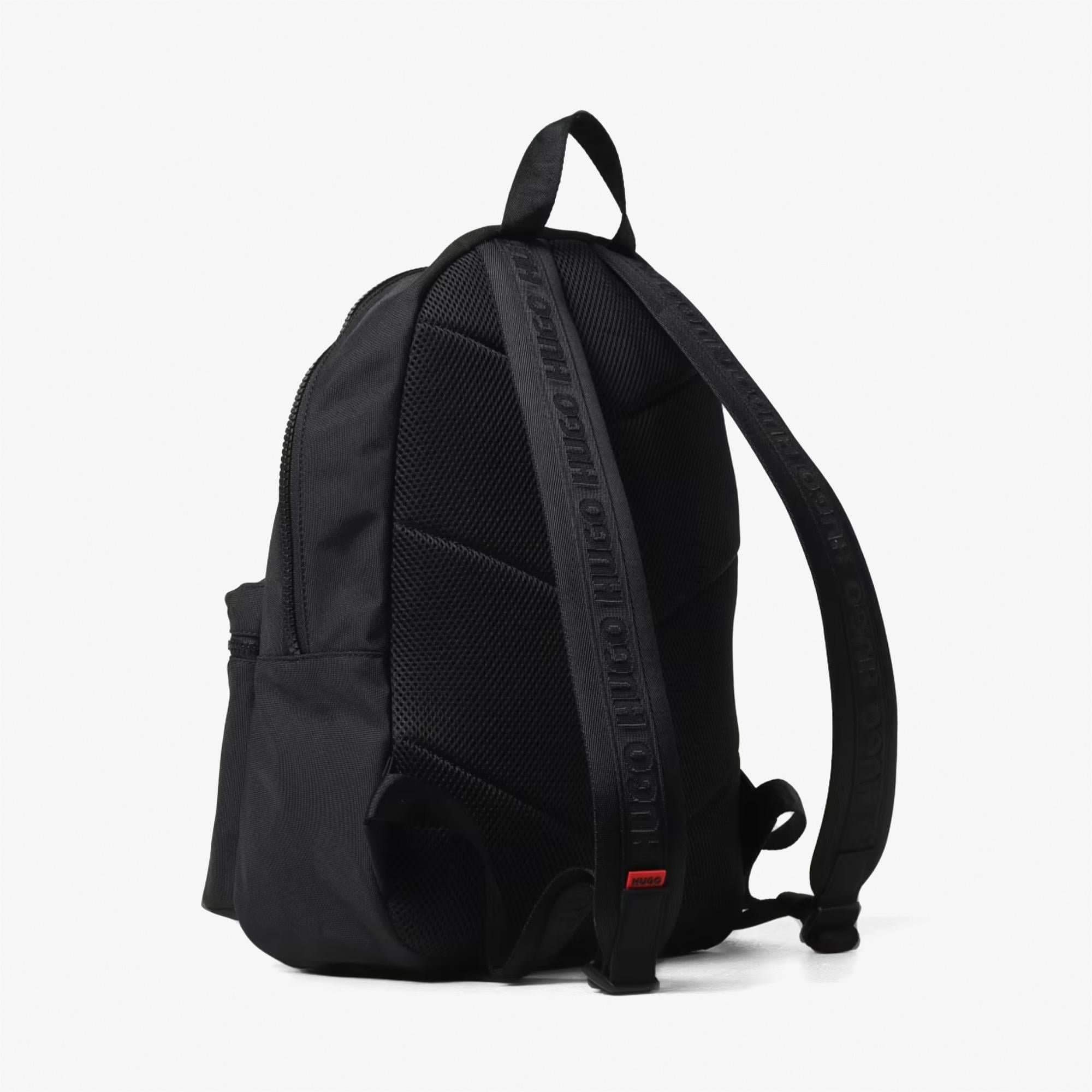 Hugo Erkek Siyah Sırt Çantası