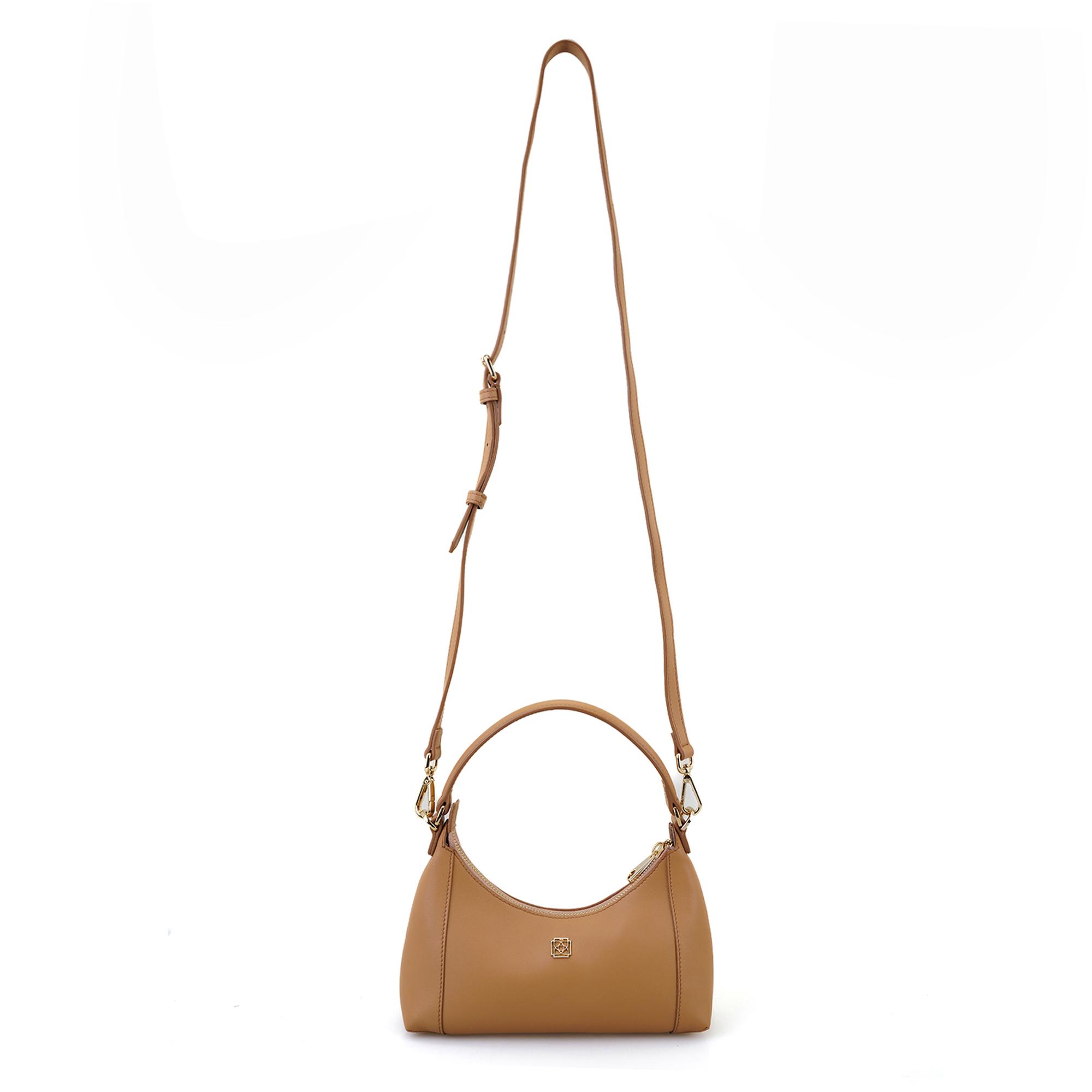 Brielle Taba Kadın Deri Omuz Çantası