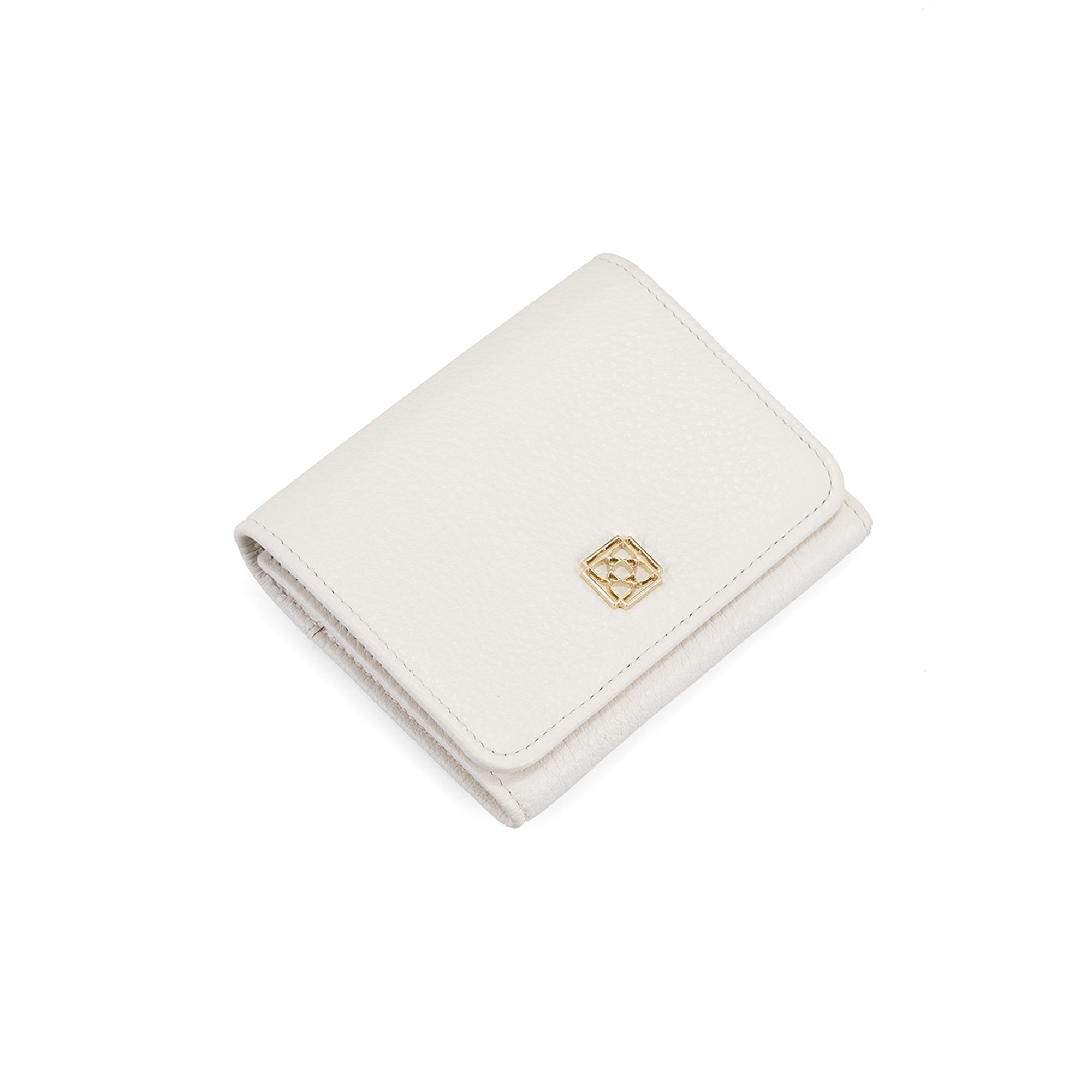 Andorra Beyaz Kadın Deri Cüzdan