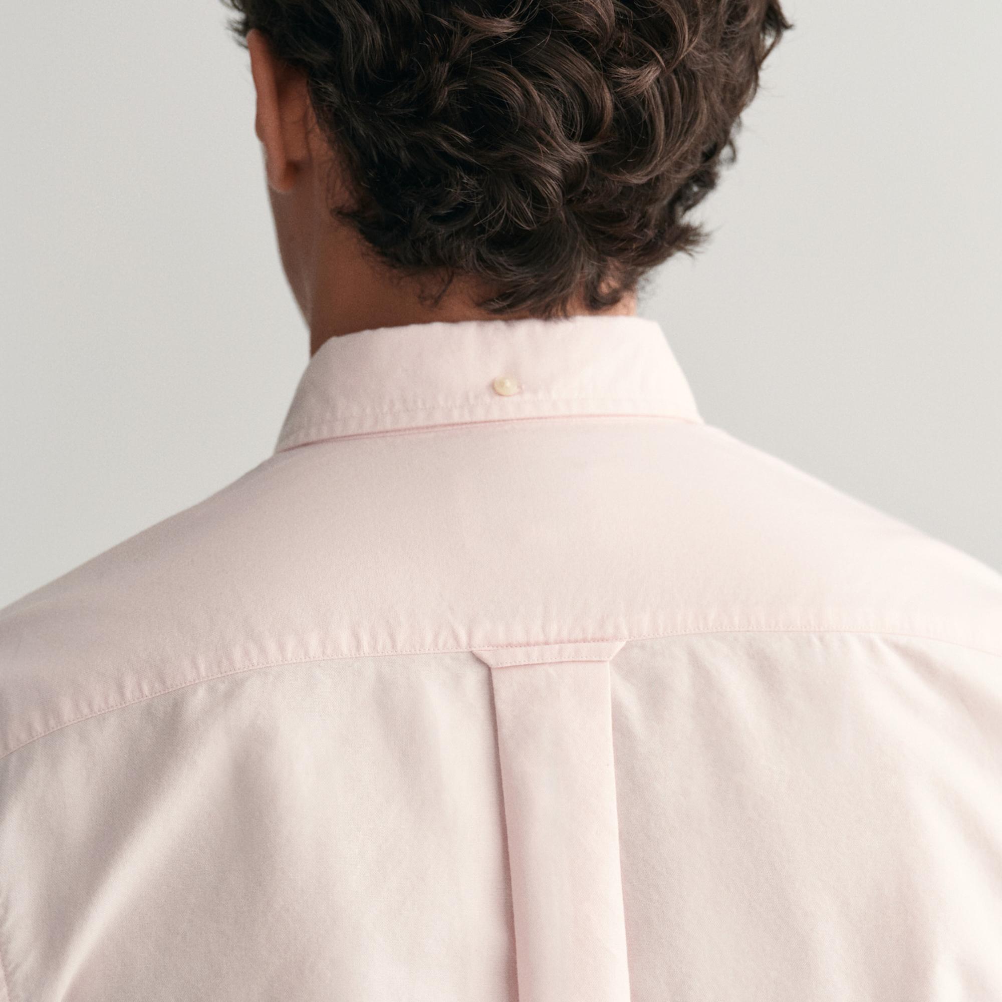 GANT Erkek Pembe Regular Fit Düğmeli Yaka Oxford Gömlek