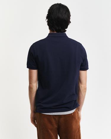  GANT Erkek Lacivert Regular Fit Logolu Polo