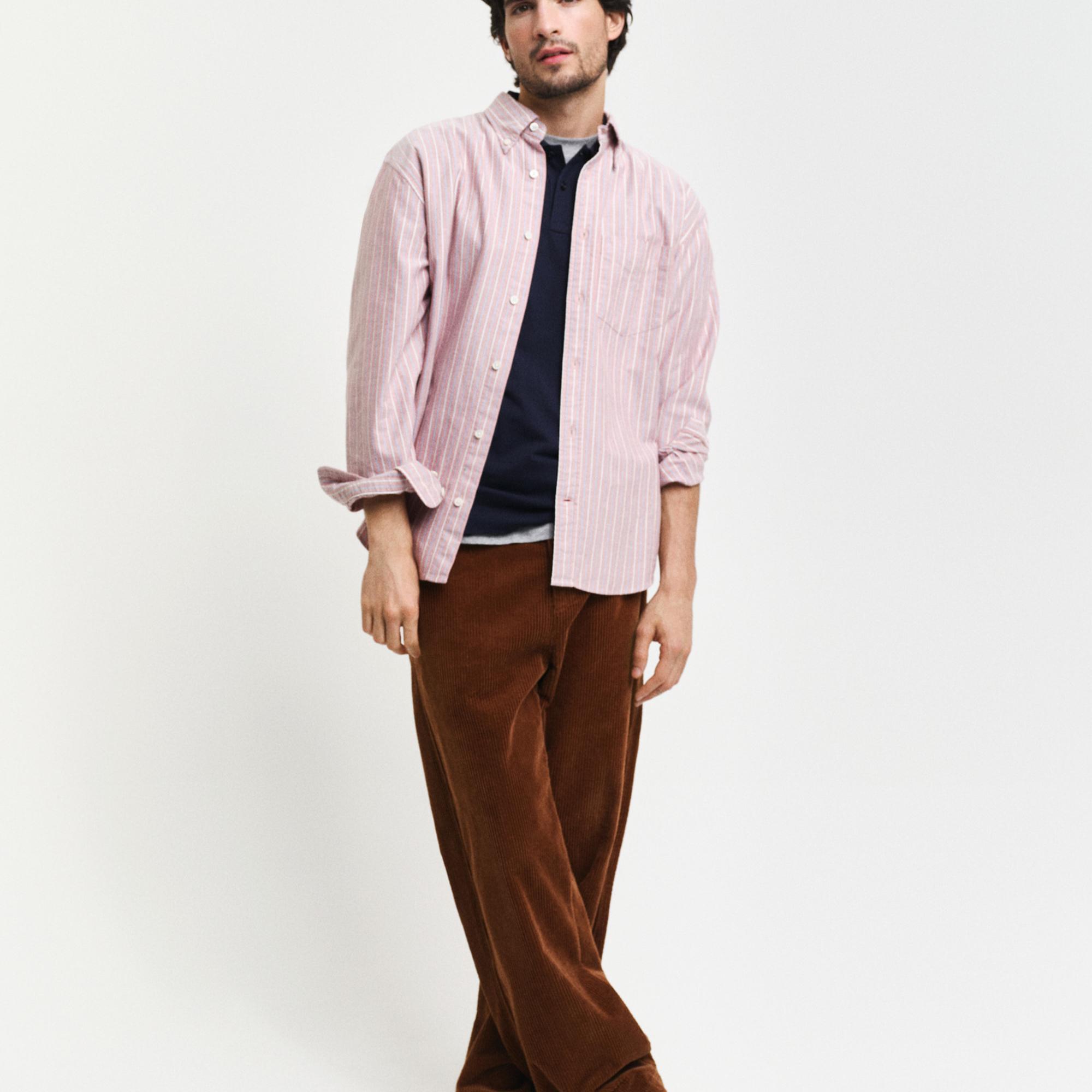 GANT Erkek Lacivert Regular Fit Logolu Polo