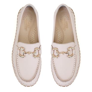  Kadın Pudra DesaComfort Deri Loafer