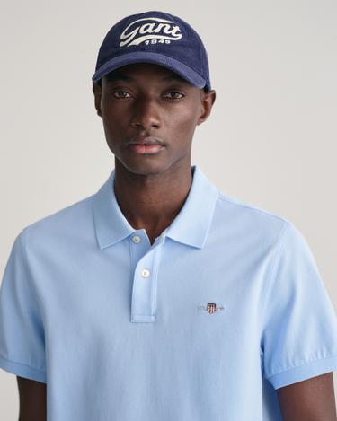  GANT Erkek Mavi Regular Fit Logolu Polo