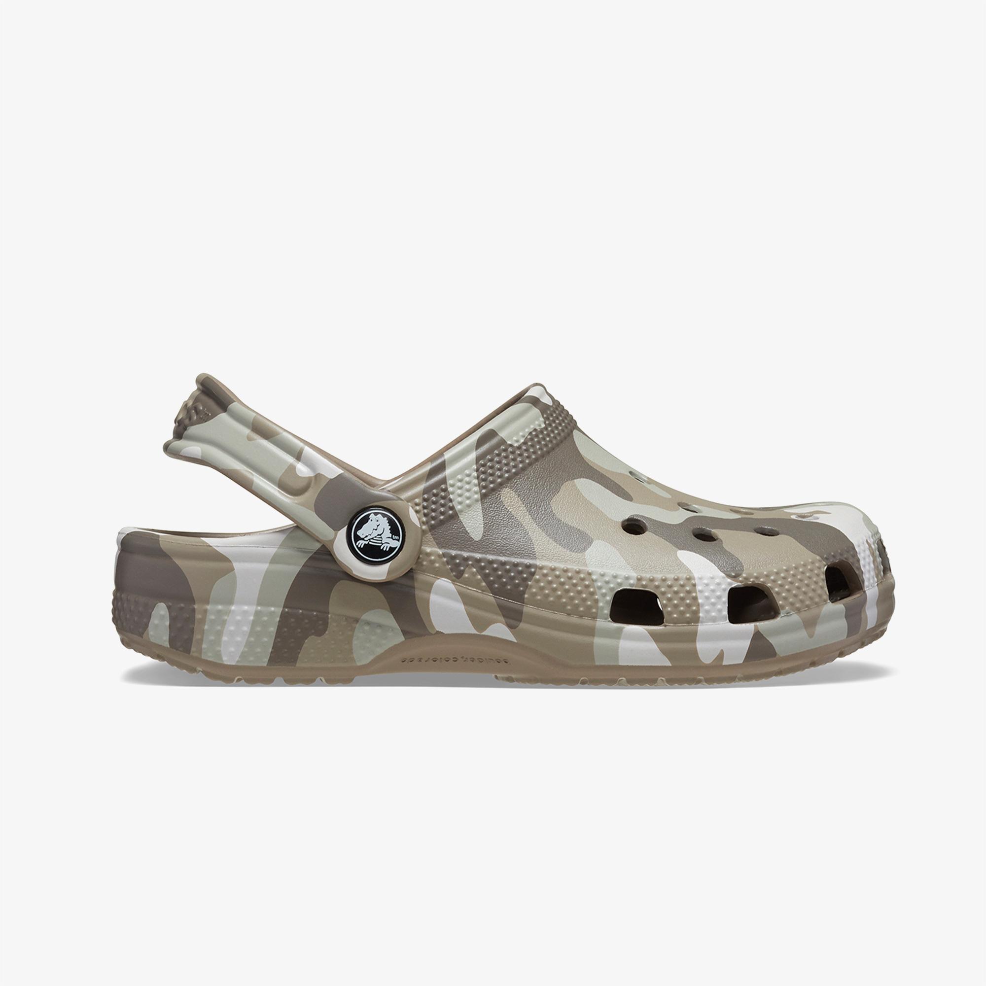 Crocs Classic Camo Clog Çocuk Renkli Terlik