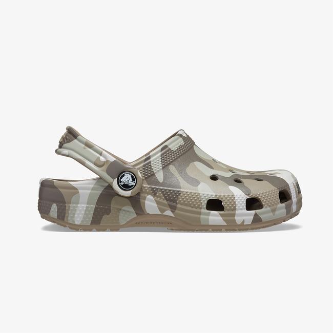  Crocs Classic Camo Clog Çocuk Renkli Terlik