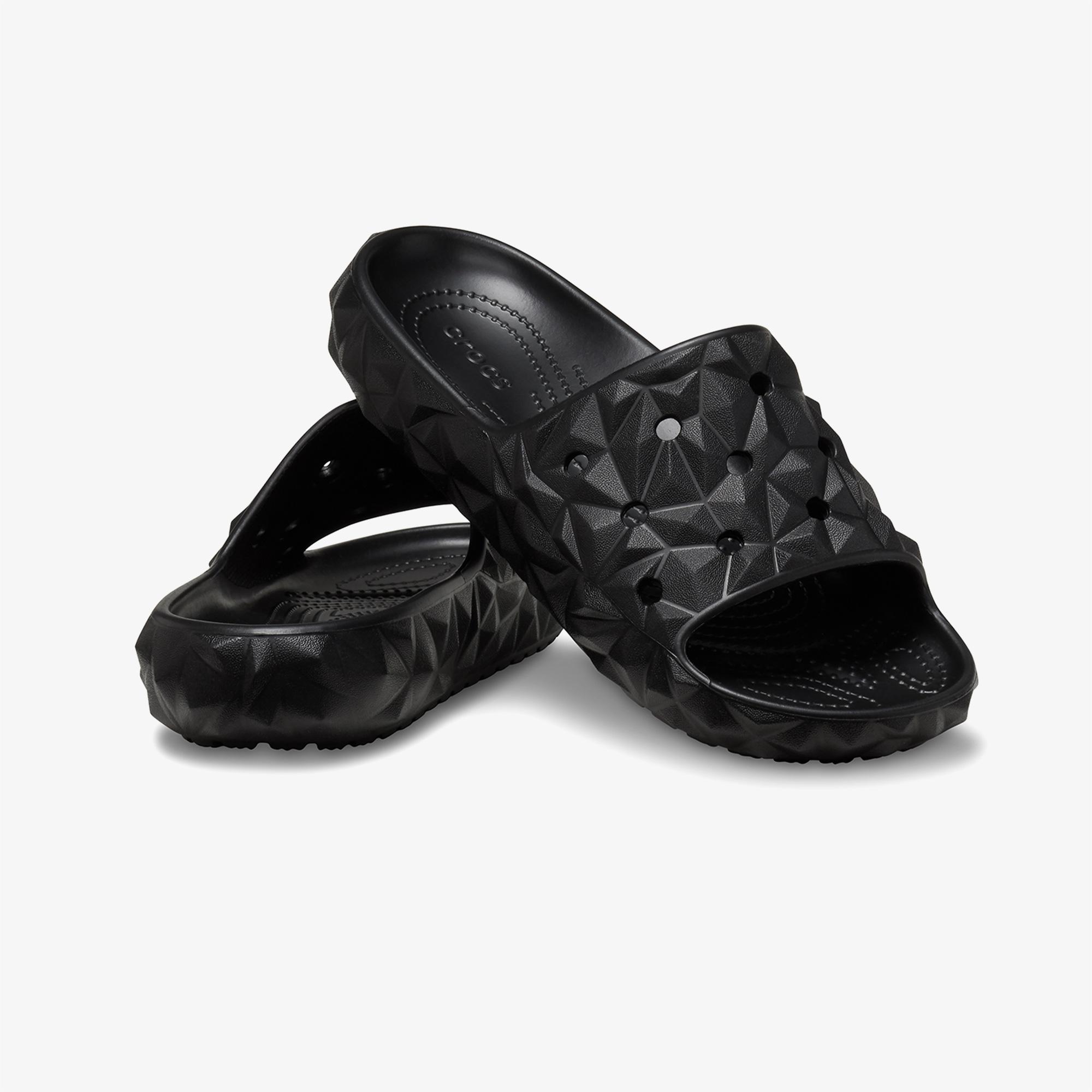 Crocs Classic Geometric V2 Unisex Siyah Terlik