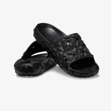  Crocs Classic Geometric V2 Unisex Siyah Terlik