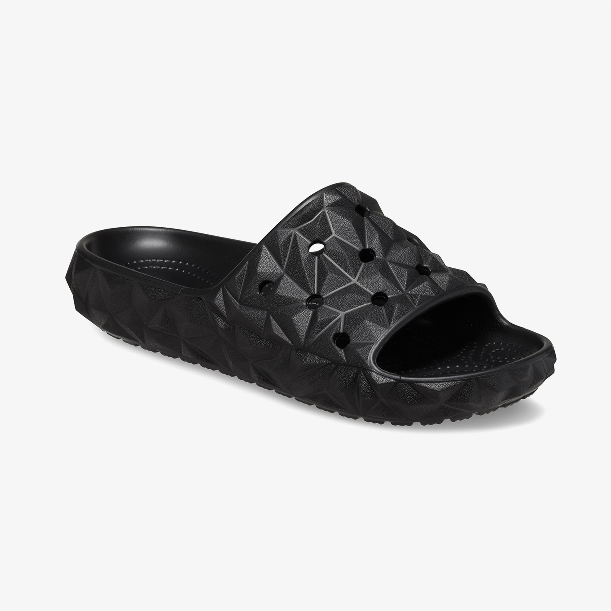 Crocs Classic Geometric V2 Unisex Siyah Terlik