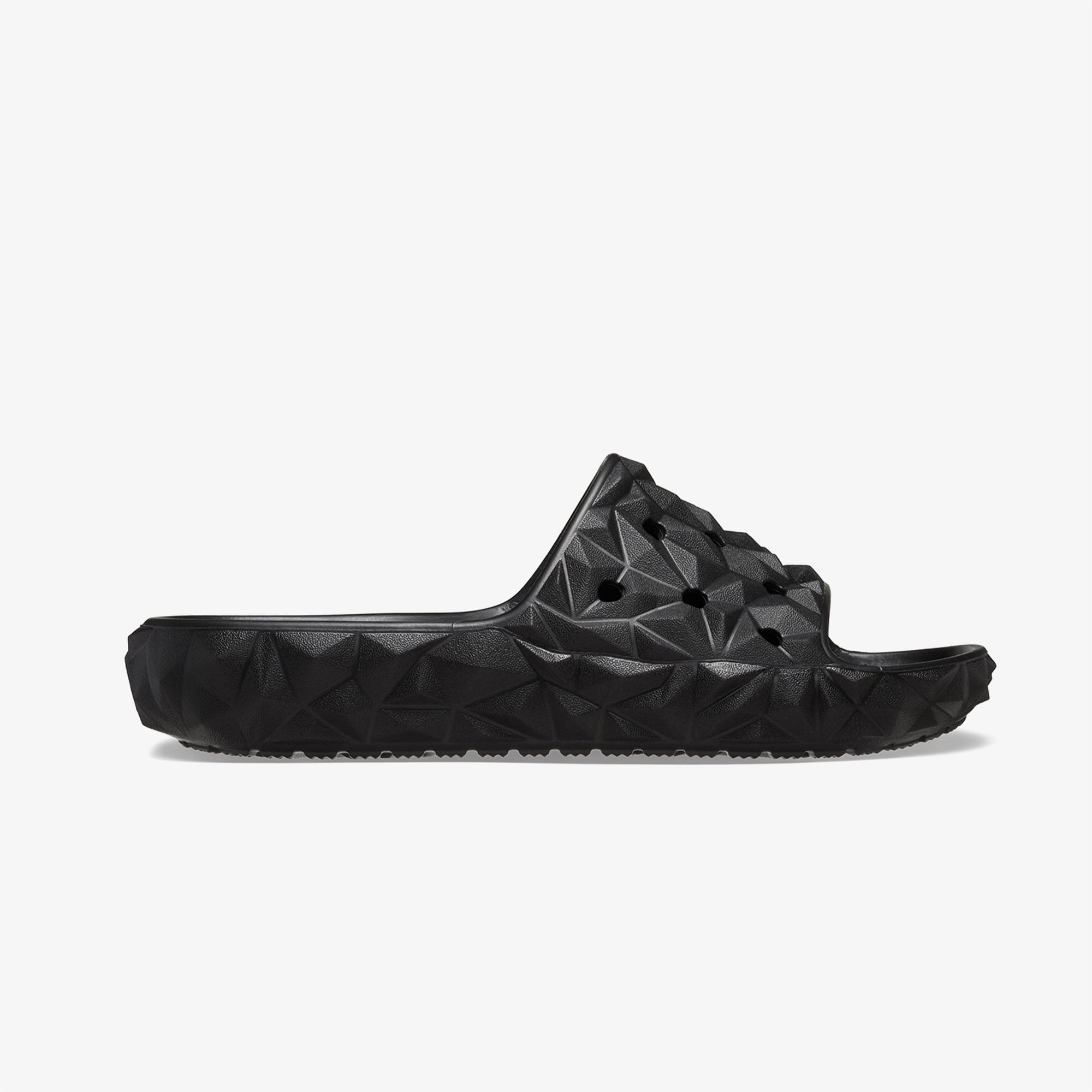 Crocs Classic Geometric V2 Unisex Siyah Terlik