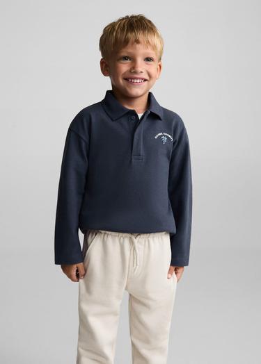  Mango Çocuk Pamuklu Jogger Pantolon Kum Beji