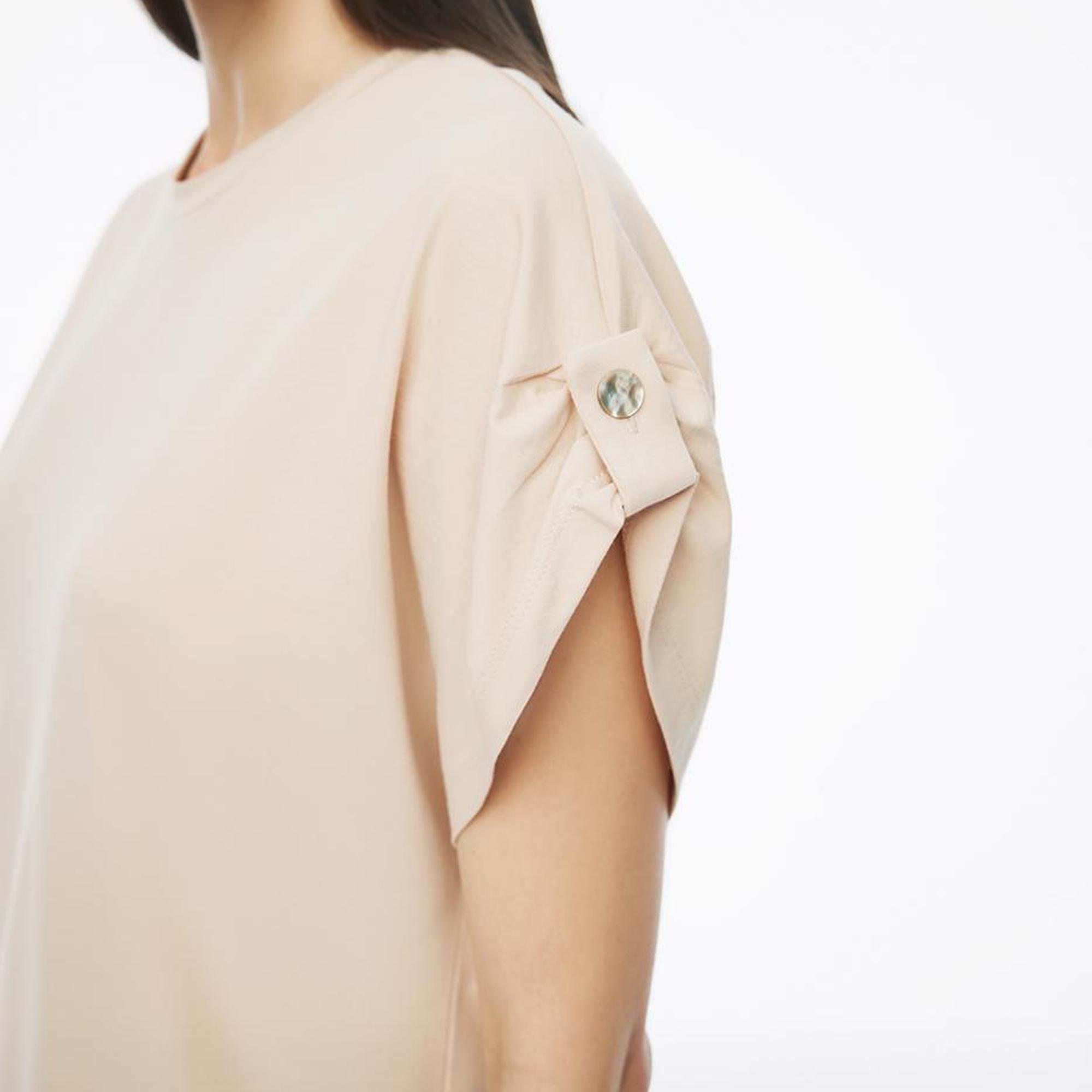 Perspective Kelins Bej Renk Kadın Tişört