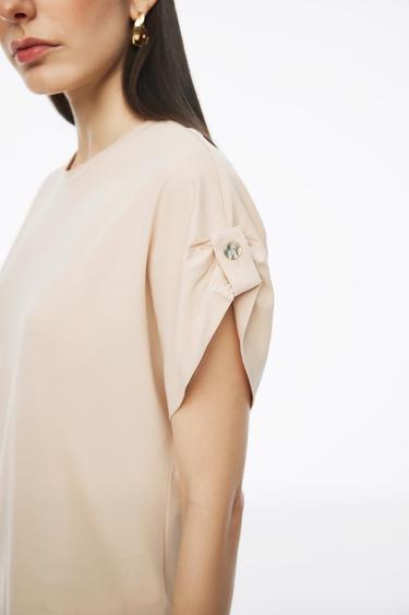  Perspective Kelins Bej Renk Kadın Tişört