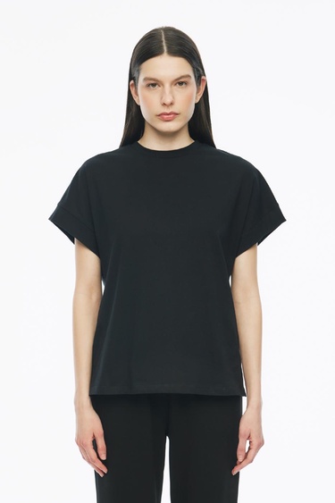  Perspective Kelins Siyah Renk Kadın Tişört
