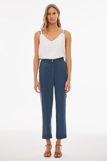  Perspective Gennas İndigo Renk Kadın Pantolon