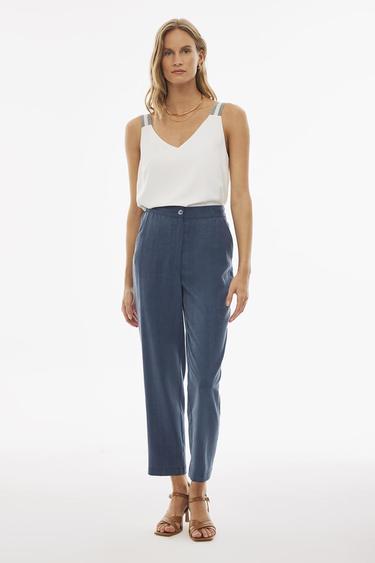  Perspective Gennas İndigo Renk Kadın Pantolon