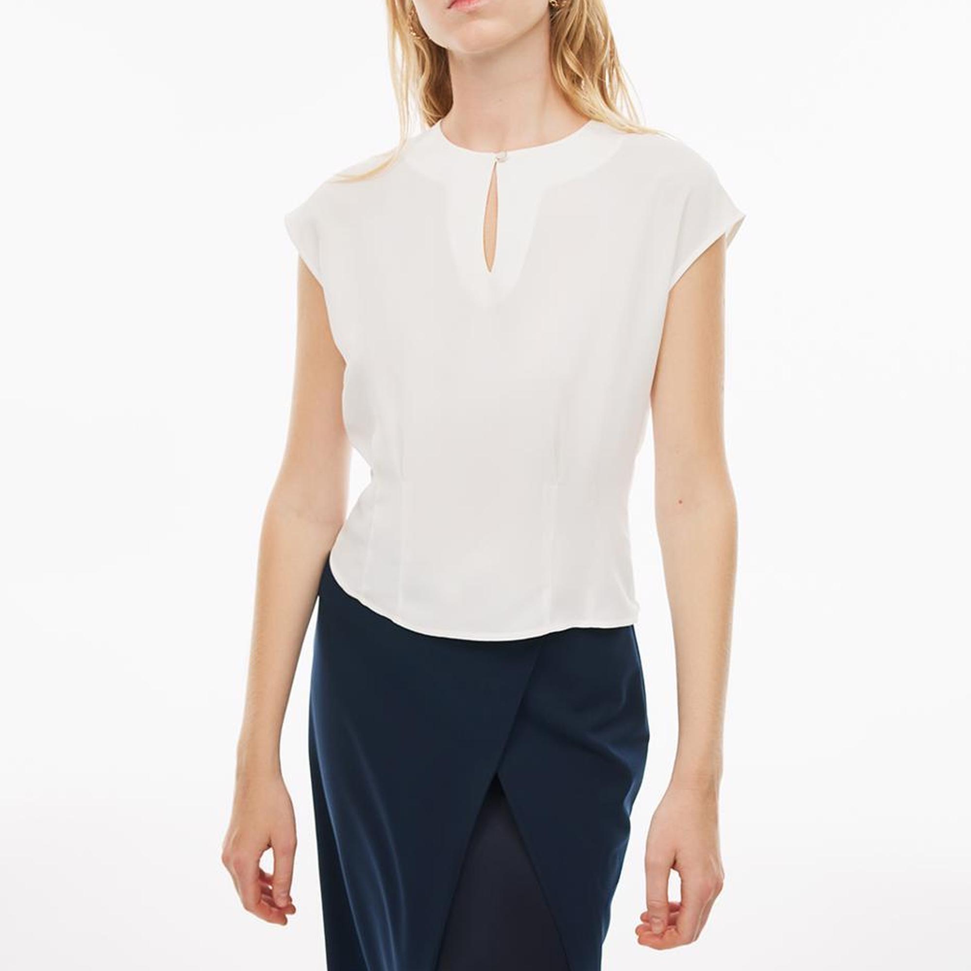 Perspective Elonias Ekru Renk Kadın Bluz