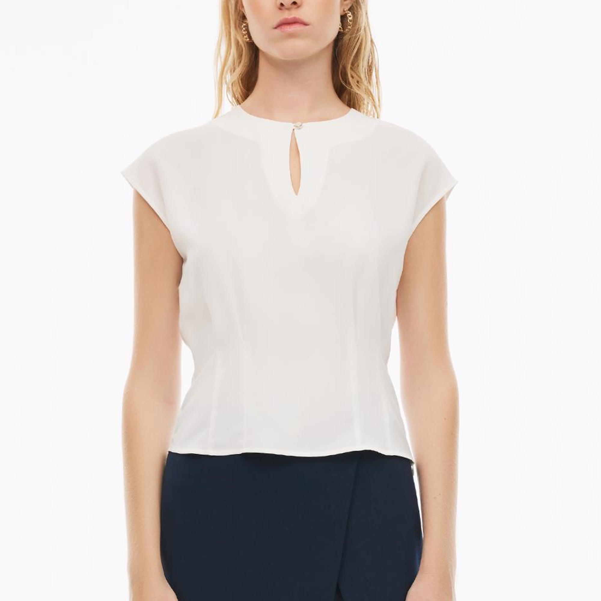 Perspective Elonias Ekru Renk Kadın Bluz