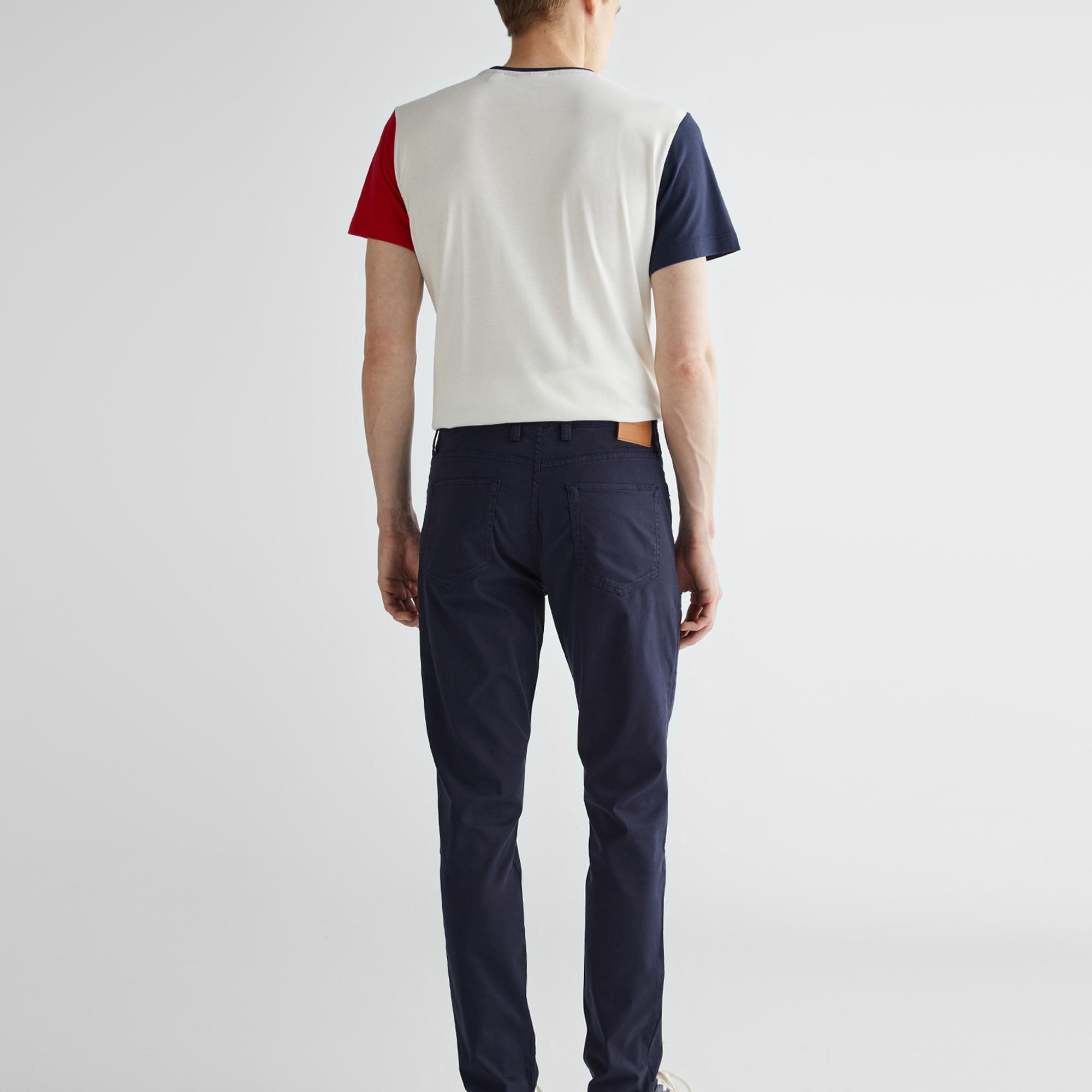 GANT Erkek Lacivert Regular Fit Pantolon