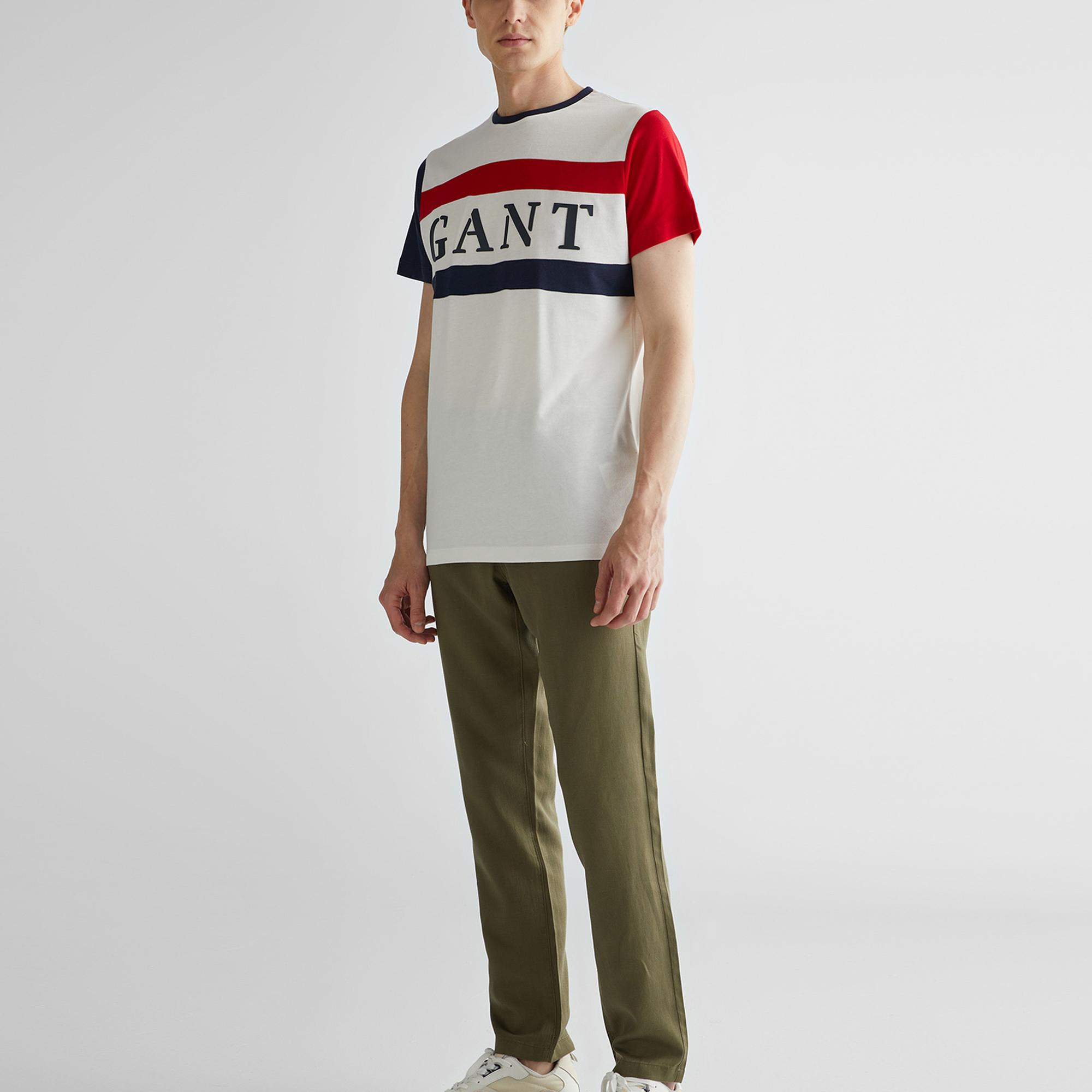 GANT Erkek Yeşil Regular Fit Pantolon