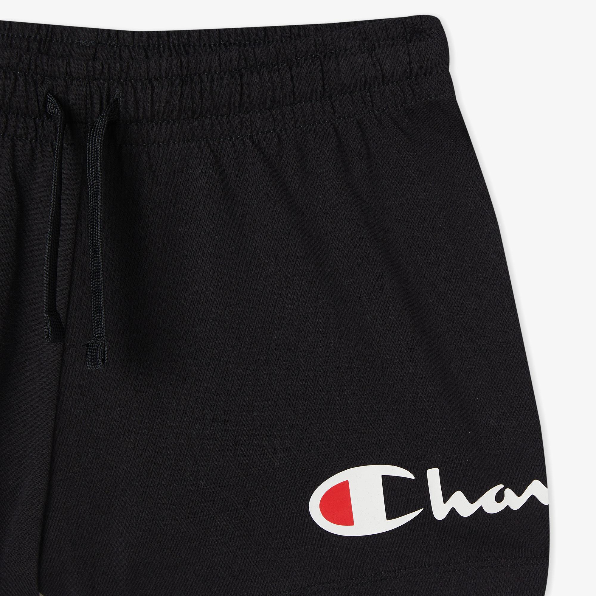 Champion Classic Çocuk Siyah Şort