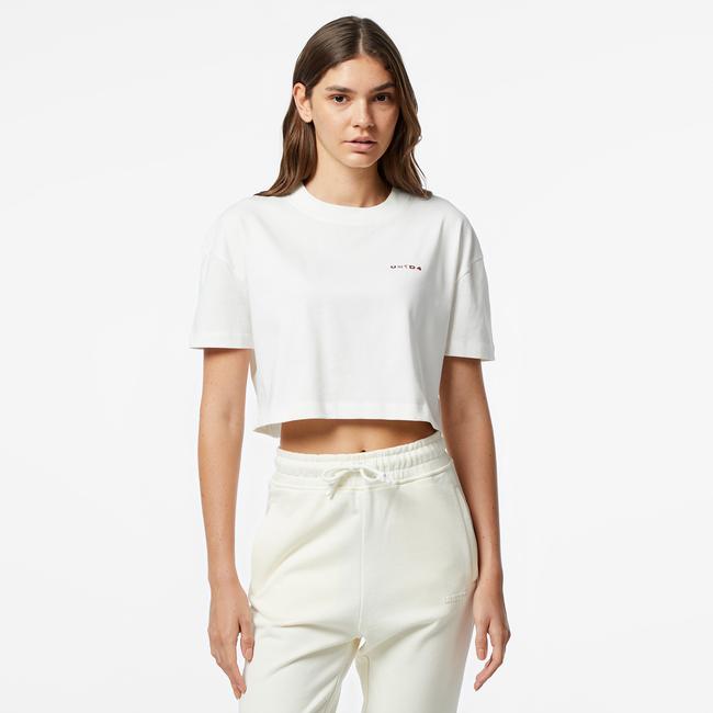  UNITED4 Classic Kadın Beyaz T-Shirt