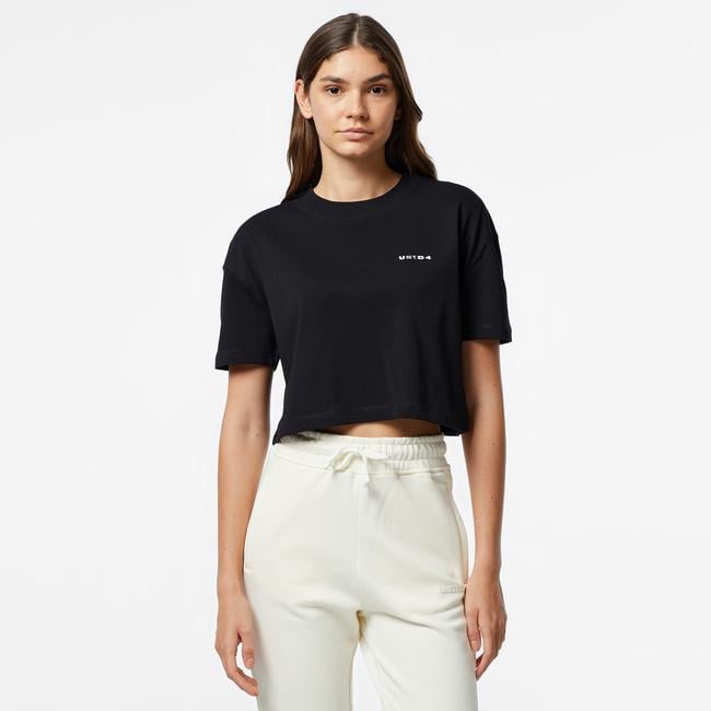  UNITED4 Classic Kadın Siyah T-Shirt