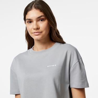  UNITED4 Classic Kadın Gri T-Shirt