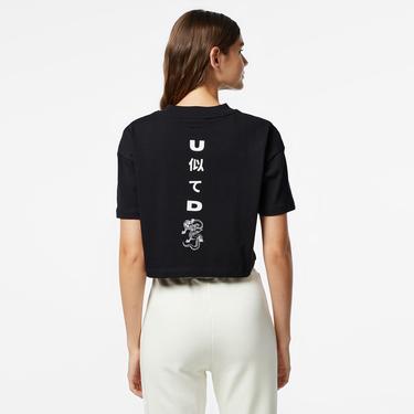  UNITED4 Classic Kadın Siyah T-Shirt